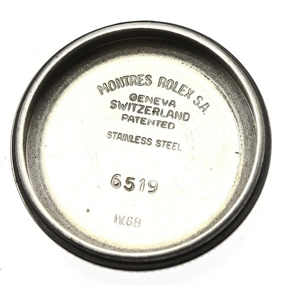 ROLEX Oyster Perpetual Date 6519 cal.1161 Silver Dial Automatic Ladies_888943 - Picture 7 of 8